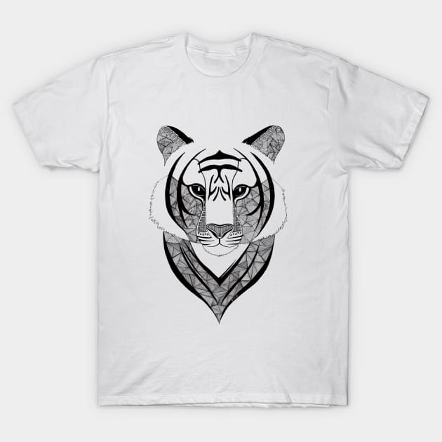 Zoo et Be - Tiger T-Shirt by Art_et_Be